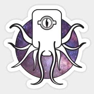 Space Sheedthulhu Sticker